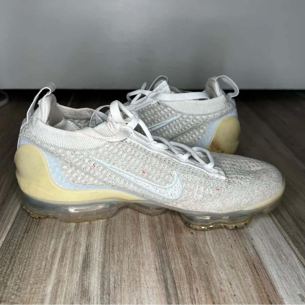 Nike Air Vapormax 2021 White Pure-Platinum Womens Sz 5.5 [DC4112-100]